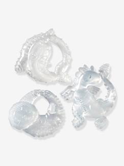 Jouet-Coffret de 3 anneaux de dentition cristal - INFANTINO