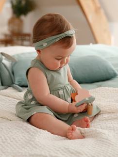 Baby-Kleid, Rock-Kleid mit Haarband für Baby Mädchen Oeko Tex®