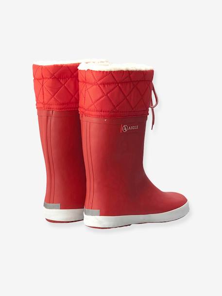 Jungen Gummistiefel „Lolly Pop Giboulée“ AIGLE MARINE+rot/weiß+SCHWARZ 