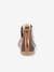 Boots fille Vetudi KICKERS® camel or+marine métallisé+marron bronze 