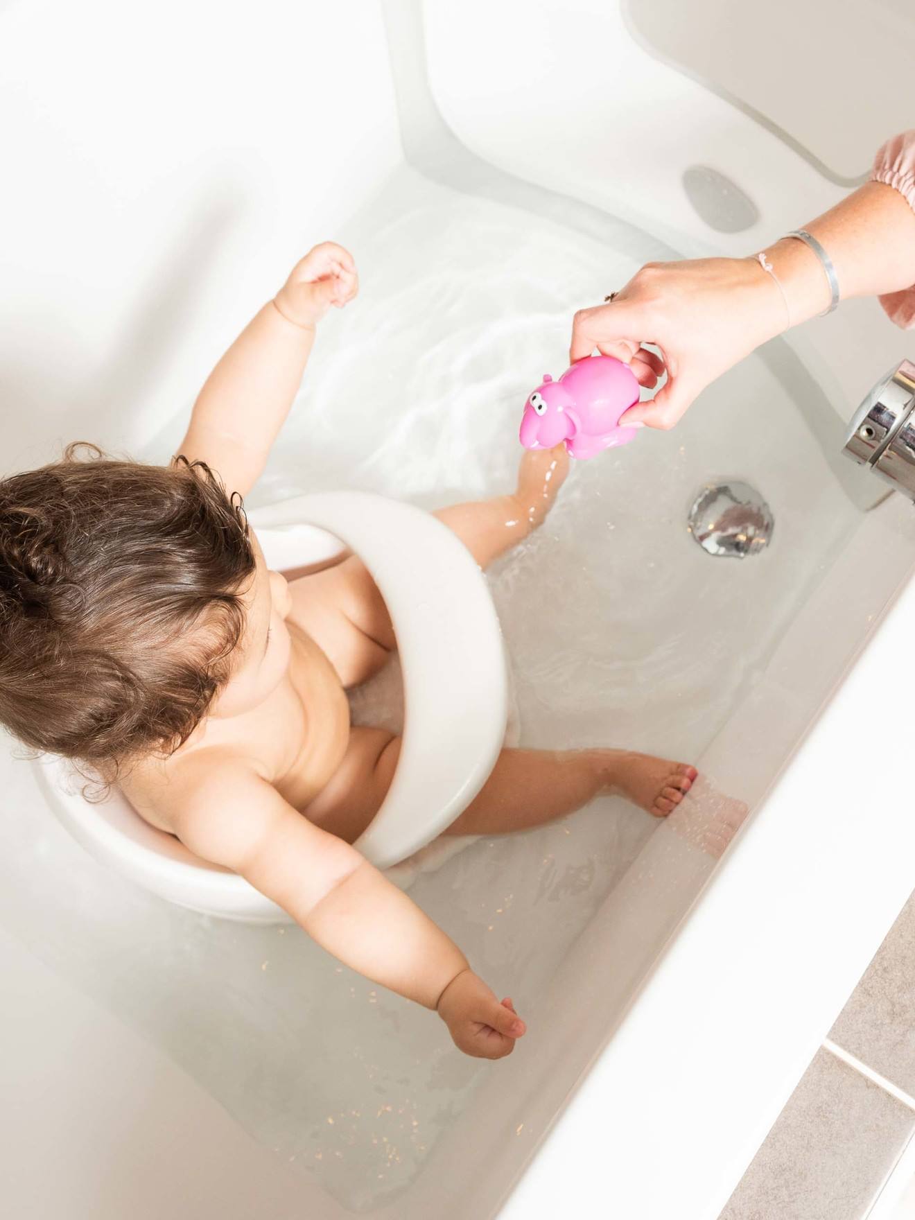 Siège bain bébé pivotant - ProtectHome
