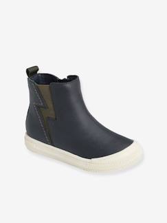 Schuhe-Jungenschuhe 23-38-Boots-Jungen Boots mit Anziehtrick