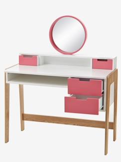 Zimmer und Aufbewahrung-Zimmer-Schreibtisch, Tisch-Schreibtisch 6-10 Jahre-Frisiertisch und Schreibtisch für Mädchen, Schminktisch