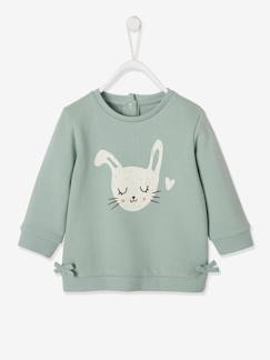 die Basics-Baby-Mädchen Baby Sweatshirt mit Tiermotiv