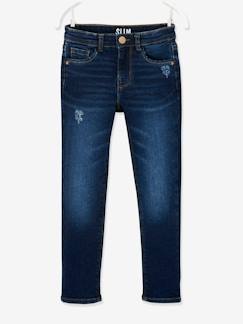 Fille-Jean-Jean slim MorphologiK "waterless" fille tour de hanches fin