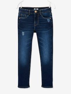 Mädchen-Jeans-Mädchen Slim-Fit-Jeans „waterless“, Hüftweite COMFORT