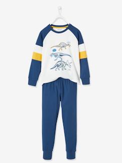 Junge-Pyjama, Overall-Jungen Schlafanzug, Leucht-Dinos