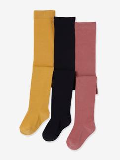 Fille-Sous-vêtement-Collants-Lot de 3 paires de collants fille