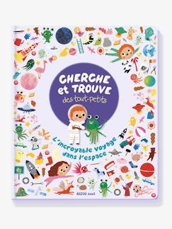 Spielzeug-Bücher (französisch)-Französischsprachiges Aktivitätenbuch - Cherche et trouve des tout-petits - L'incroyable voyage dans l'espace - AUZOU