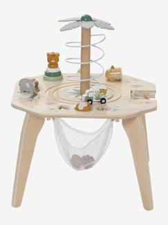 Spielzeug-Erstes Spielzeug-Erstes Lernspielzeug-Kinder Activity-Tisch „Pandafreunde“, Holz FSC®