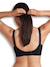 Soutien-gorge grossesse et allaitement rembourré sans coutures CARRIWELL noir 
