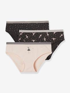 Unterwäsche-3er-Pack Mädchen Slips