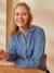 Umstandsbluse mit Bubikragen, Denim STONE 