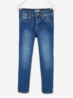 Winter-Kollektion-Jungen Slim-Fit-Jeans ,,waterless", Hüftweite SLIM