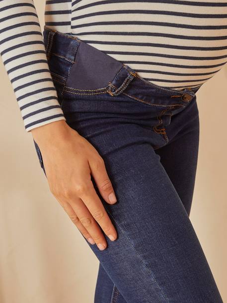 Jean skinny de grossesse bleu Denim 