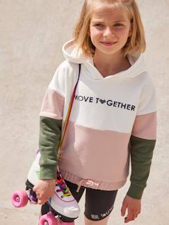Mädchen-Sportbekleidung-Mädchen Kapuzensweatshirt