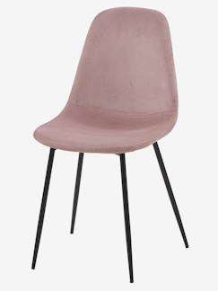 Déco Happy Color-Chaise primaire en velours côtelé Soft