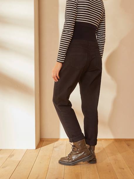 Umstands-Jeans mit Stretch-Einsatz, Mom-Fit blue stone+blue stone+grau+schwarz 