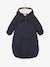 2-in-1 Baby Ausfahrsack / Steppjacke, Recycling-Polyester nachtblau 