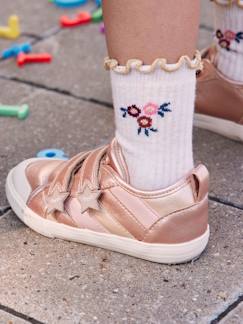 Schuhe-Mädchenschuhe 23-38-Mädchen Sneakers mit Klettverschluss