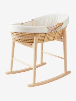 Babyartikel-Reisebett und Schlafzubehör-Wiegen-Ständer für Baby Tragekorb, Holz