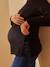 Umstands- und Stillpullover GRAU+ROSA+SCHWARZ 