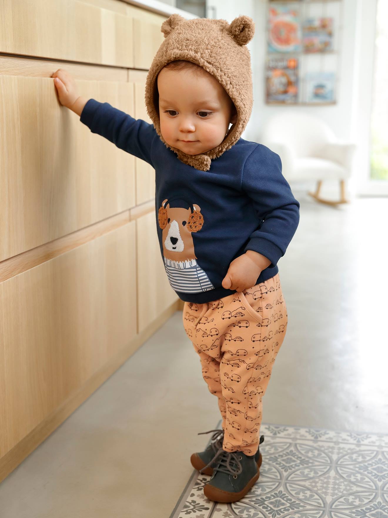 Sweat Fantaisie Bebe Garcon Marine Bebe