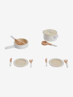 Jouet-Jeux d'imitation-Cuisines et dinette-Kit d'ustensiles en bois FSC®