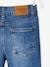 Jungen Straight-Fit-Jeans WATERLESS, Hüftweite REGULAR Oeko Tex, Bundweite verstellbar blue stone+dark blue 