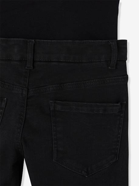 Jean skinny de grossesse bandeau sans couture anthrazite+Bleu délavé+brut 