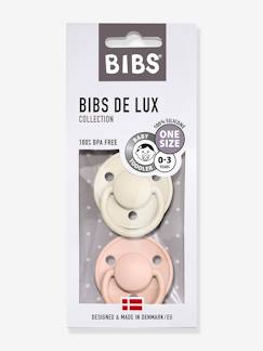 Babyartikel-Essen-2er-Pack Schnuller DE LUX, 0-36 Monate BIBS, Silikon