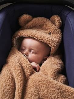 Babyartikel-Fusssäcke, Babydecken-Fusssack für Kinderwagen-2-in-1 Baby Ausfahrsack/Wickelunterlage, Teddy