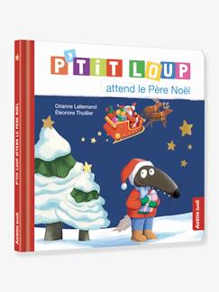 Spielzeug-Bücher (französisch)-Bilderbücher und Stoffbücher-Französischsprachiges Kinderbuch - P'tit Loup attend le Père Noël - AUZOU