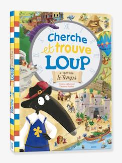 Spielzeug-Bücher (französisch)-Französischsprachiges Aktivitätenbuch - Cherche et trouve du Loup - A travers le temps - AUZOU