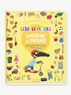 Spielzeug-Bücher (französisch)-Französischsprachiges Aktivitätenbuch P'tit Loup - Cherche et trouve - Une journée avec P'tit Loup - AUZOU