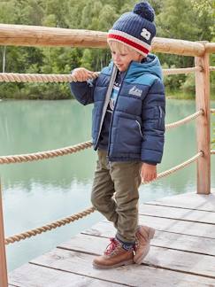Vêtements de Ski Enfants-Pantalon droit indestructible garçon doublé maille polaire
