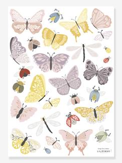 -Kinderzimmer Wandsticker ,,Schmetterlinge und Insekten" LILIPINSO
