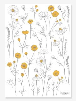 -Planche de stickers LILIPINSO - Bouton d'or et Fleurs de Camomille