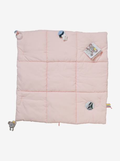 Activity-Decke mit Spielbögen mehrfarbig+rosa 