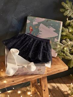 Geschenksets zu Weihnachten-Baby-Tüllrock mit Strumpfhose