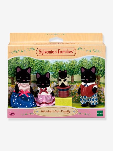 La Famille Chat Magicien Sylvanian Families Blanc Jouet