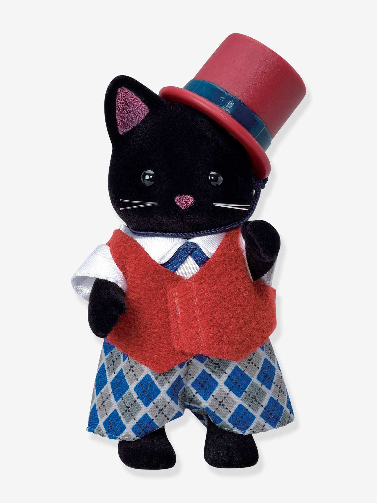 La Famille Chat Magicien Sylvanian Families Blanc Jouet