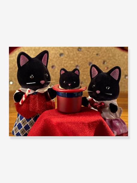 La Famille Chat Magicien Sylvanian Families Blanc Jouet