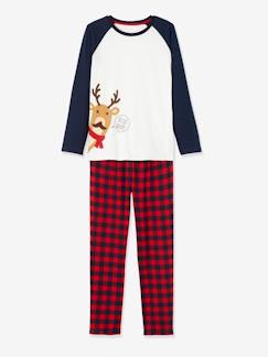 Umstandsmode-Pyjama, Homewear-Herren Weihnachts-Schlafanzug Oeko-Tex®