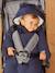 2-in-1 Baby Ausfahrsack / Steppjacke, Recycling-Polyester nachtblau 