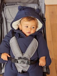 Baby-Mantel, Overall, Ausfahrsack-Overall-2-in-1 Baby Ausfahrsack / Steppjacke, Recycling-Polyester