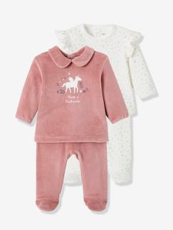 Baby-Strampler, Pyjama, Overall-2er-Pack Mädchen Baby Pyjamas, Einhorn