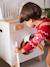 Kinder Waschmaschine und Bügelstation, Holz FSC®-zertifiziert WEISS 