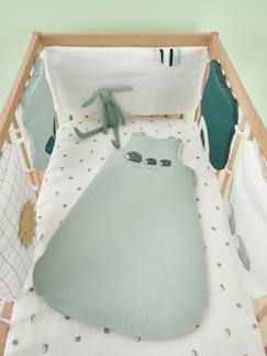 Linge de maison et décoration-Linge de lit bébé-Tour de lit-Tour de lit modulable Bio Collection LOVELY NATURE