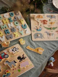 Spielzeug-Lernspiele-Puzzle-Buchstaben-Puzzle aus Holz für Kinder